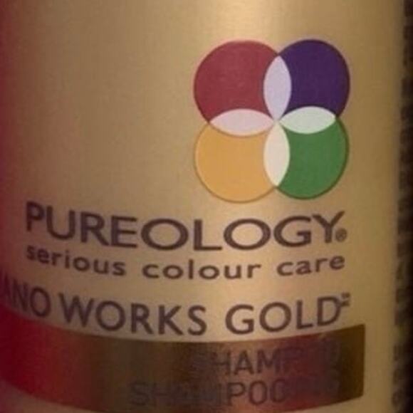 Pureology Nanoworks gold shampoo hair care nano works